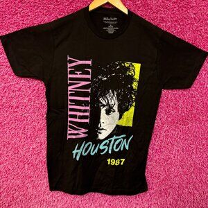 Whitney Houston 1987 Alternate Album Art Dance Pop Tee M